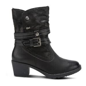 Spring Step Relife Boisa Boot Black Vegan Leather 9 US 40 EU NIB Water Resistant
